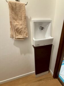 お手洗いの手洗い場